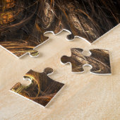 マザーアース抽象芸術アート ジグソーパズル (側面)