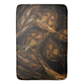 マザーアース抽象芸術アート バスマット (正面縦)