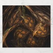 マザーアース抽象芸術アート ビールラベル (シングルラベル)