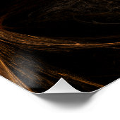 マザーアース抽象芸術アート ポスター (コーナー)