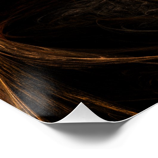 マザーアース抽象芸術アート ポスター (コーナー)