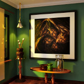 マザーアース抽象芸術アート ポスター