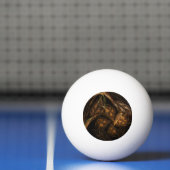 マザーアース抽象芸術アート 卓球ボール (ネット)