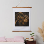 マザーアース抽象芸術アート 吊り下げ型タペストリー (寝室)