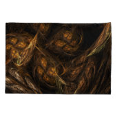 マザーアース抽象芸術アート 枕カバー (裏面)