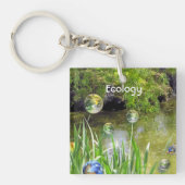 マザーアース磁石 キーホルダー (正面)