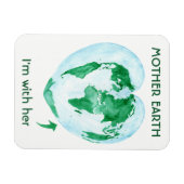 マザーアース磁石 – 私は彼女の科学者ギフトと一緒にいる マグネット (横)