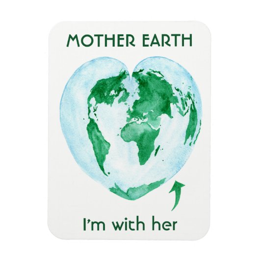 マザーアース磁石 – 私は彼女の科学者ギフトと一緒にいる マグネット (縦)
