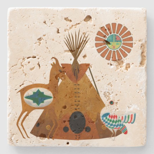 マザーアース ストーンコースター (正面)