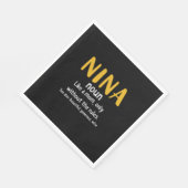 マザーアートニーナ定義 スタンダードランチョンナプキン (角)