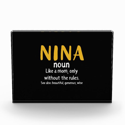 マザーアートニーナ定義 フォトブロック (正面)