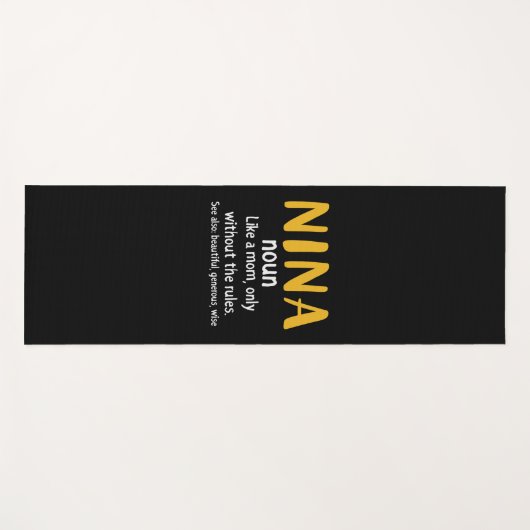 マザーアートニーナ定義 ヨガマット (正面(横))