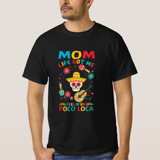 マザーアートママ得人生 Tシャツ (正面)