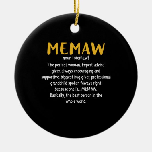 マザーアートミュー定義 セラミックオーナメント (正面)