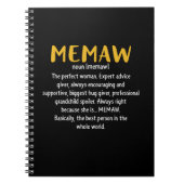 マザーアートミュー定義 ノートブック (正面)