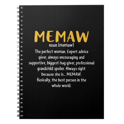 マザーアートミュー定義 ノートブック (正面)