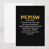 マザーアートミュー定義 招待状 (正面/裏面)