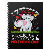 マザーアートモーマ素晴らしーの仕事 ノートブック (正面)