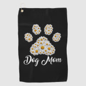マザーアート最高のドッグマママウェバー誕生日 ゴルフタオル (正面)