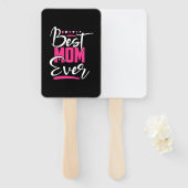 マザーアート最高のママエバー ハンドファン (正面&裏面)