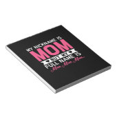 マザーアート私のニックネームはママ ノートパッド (アングル)