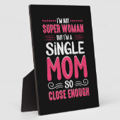 マザーアート私は母独身のだ フォトプラーク (側面)