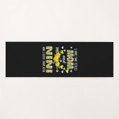 マザーアート |お母さんと仁井フローラ誕生日 ヨガマット (正面(横))