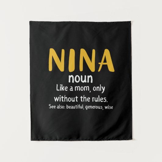 マザーアート・ニナの定義 タペストリー (正面)