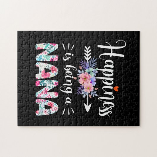 マザーアート |ハピネスはナナフローラクリスマス ジグソーパズル (横)