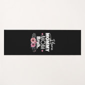 マザーアート |ママママママママママブリーフローラ誕生日 ヨガマット (正面(横))