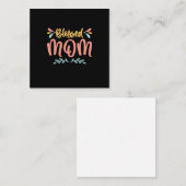 マザーアート 祝福されたママ ノートカード (正面/裏面)