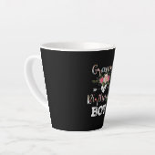 マザーアート |誕生日少年誕生日 カフェラテマグ (左アングル)