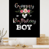 マザーアート |誕生日少年誕生日 ポスター (キッチン)