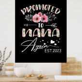 マザーアート | 2023年に再びNanaに昇格したフローラ ポスター (キッチン)