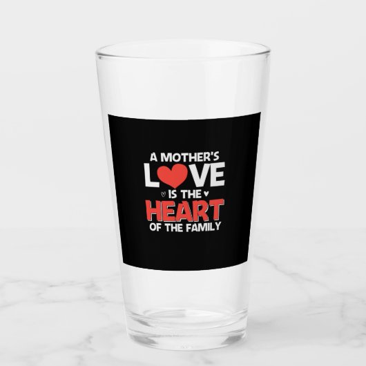 マザーアートA母 タンブラーグラス (正面)