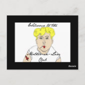 マザーインロークラブアドバイスへようこそ ポストカード (裏面)