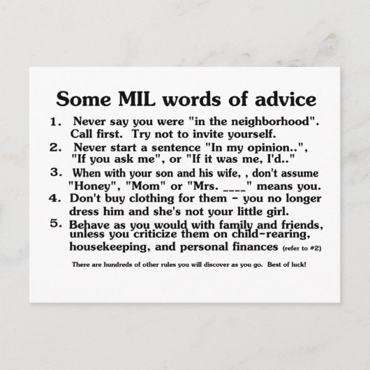 マザーインロークラブアドバイスへようこそ ポストカード (正面)