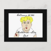 マザーインロークラブアドバイスへようこそ ポストカード (正面)