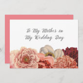 マザーウェディングデイサンキューカード サンキューカード (正面/裏面)