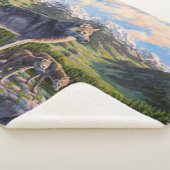 マザーウルフ&パップスマウンテンリバーバレー シェルパブランケット (3/4)