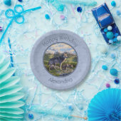 マザーウルフ&パップスマウンテンリバーバレー ペーパープレート (パーティー)