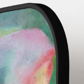 マザーエレファントとベビー ピックルボールラケット (左詳細)