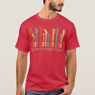 マザーエ最高のバーギターラバーおもしろいギタリストモス Tシャツ
