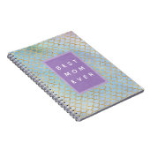 マザーエ最高のバーマーメイドブルーはかりで測グリッター ノートブック (右側)