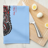 マザーオッター&ベビーハイダアートキッチンティータオル キッチンタオル (四つ折り)