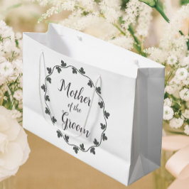 マザーオブザグルームアイビー結婚リース ラージペーパーバッグ