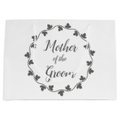 マザーオブザグルームアイビー結婚リース ラージペーパーバッグ (正面)