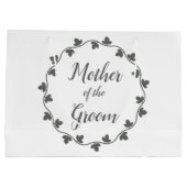 マザーオブザグルームアイビー結婚リース ラージペーパーバッグ (裏面)