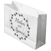 マザーオブザグルームアイビー結婚リース ラージペーパーバッグ (正面アングル)