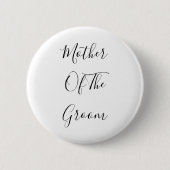 マザーオブザグルームクラシーエレガントトレンディー2021 缶バッジ (正面)